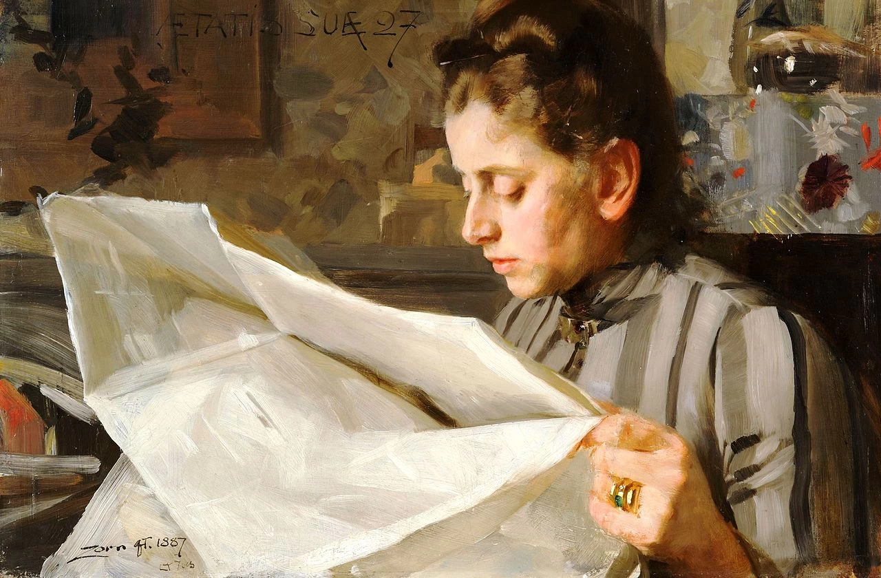 Emma Zorn, lettura - Zorn Collections, Mora